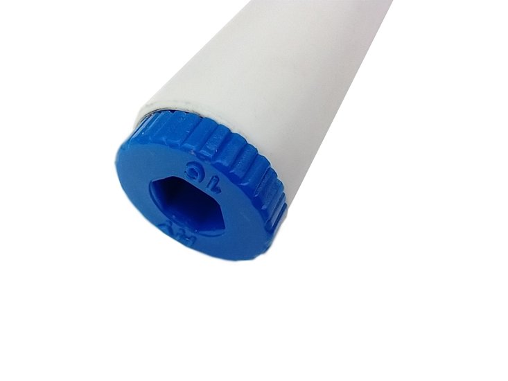 Stop 20mm blauw
