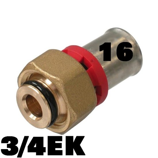 2 delige perskoppeling 3/4EK