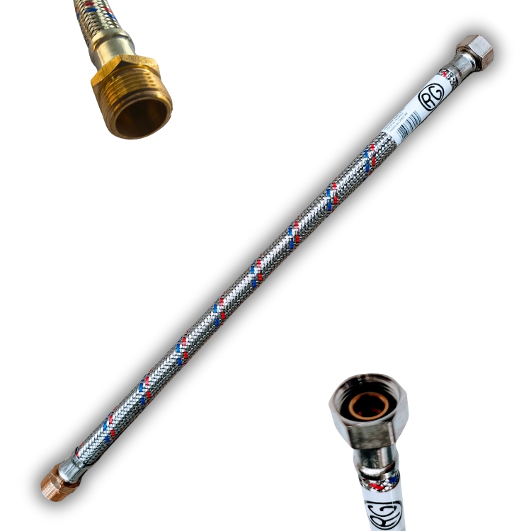 Flexibel DN13 1/2-1/2 M/F 50 cm