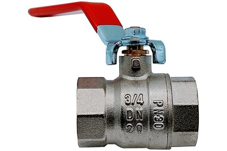 BOLKRAAN VOLLE DOORLAAT FF 4/4" 