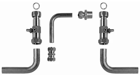 Aansluitsets voor de Vaillant ketels (CV) VU+VC