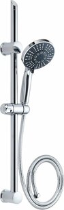 Doucherailset chrome 5 jets