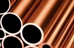 Gestrekte koper buis 28 mm x 1 mm / 5lm AFHALING