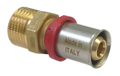 Pers puntstuk 1/2"M-20mm