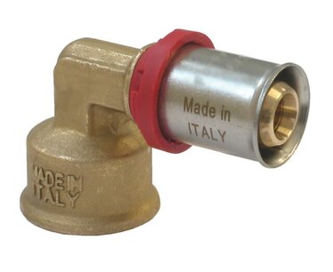 Haaks pers puntstuk 1/2"F-16mm