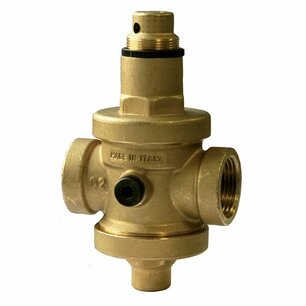 Drukverminderaar 3/4" F/F met manometer