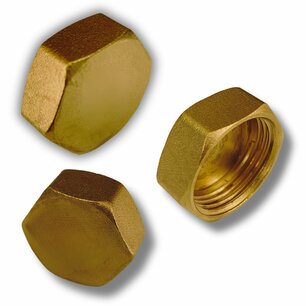 Hoed 3/4" Messing