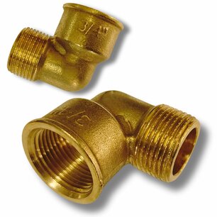 knie 3/4" m/f
