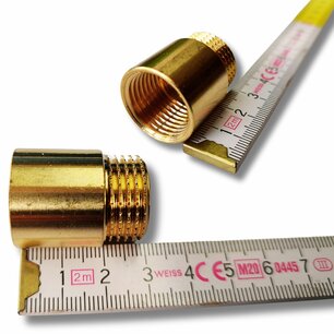 Verlengstuk 1/2" M/F 20mm
