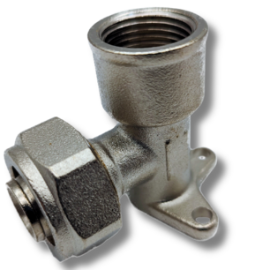Muurplaat 1/2" voor alpex 16mm