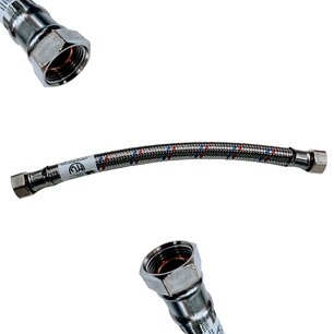 Flexibel 3/4" x 3/4"F/F 50cm DN19
