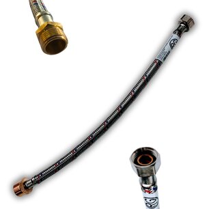 Flexibel 1/2"F x 3/8"M 40cm DN8