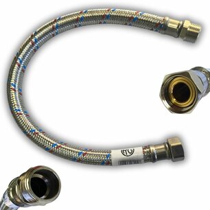 Flexibel 3/4" x3/4" M/F 40cm DN19