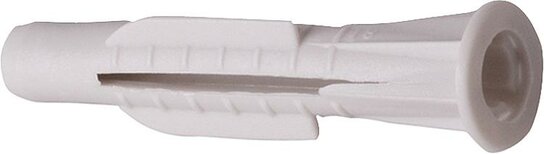 Universele plug 6mm / 100stuks